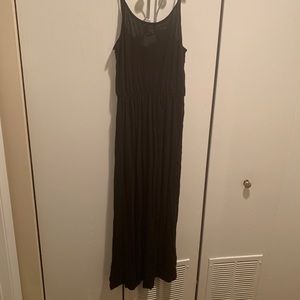 Black maxi dress HM